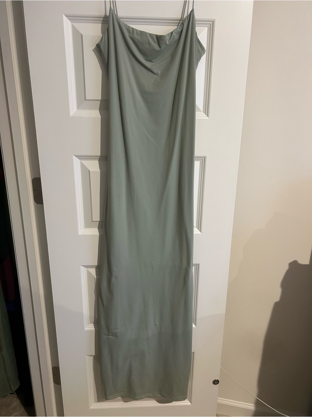 Slip Dress in Sage Green